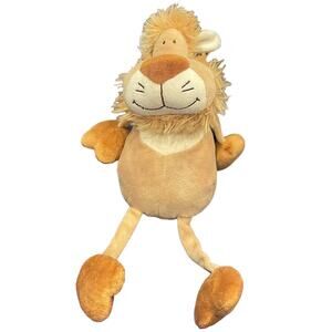 Koala Baby Lion Plush Lovey Brown & White Floppy Soft Stuffed Animal Toy